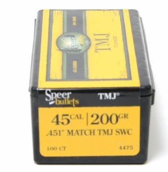4475 SPEER 451-200 TMJ  MATCH BULLET 100 RND/BX -2-076683044754