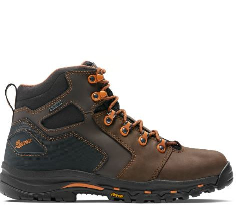 DANNER MENS VICIOUS BROWN BOOTS 8.5D 13858-098397818612