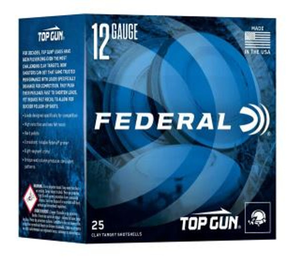 Federal 12 Ga 7.5 Shot 2-3/4 in TGSH12 7.5-50004544652478