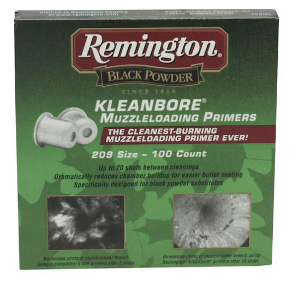 Remington Muzzleloading Primers 209 100 ct R23990-047700454306 Remington Muzzleloading Primers 209 100 ct R23990-047700454306