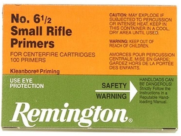 R22606 REMINGTON PRIMER 6-1/2 SMALL RIFLE 100 RND/-047700095301