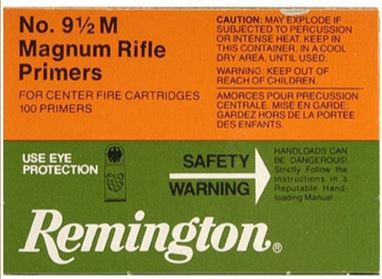 22622 REMINGTON PRIMER 9-1/2M MAGNUM RIFLE 100 RND-047700095608