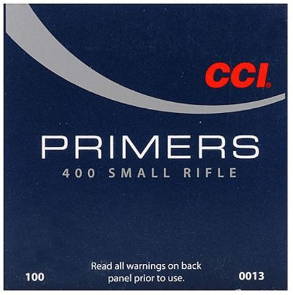 CCI 400 Std Small Rifle Primers 100 Ct 13-076683000132