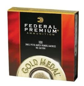 GM200M FEDERAL SMALL MAG PISTOL PRIMER 100 RND/BX-029465056926