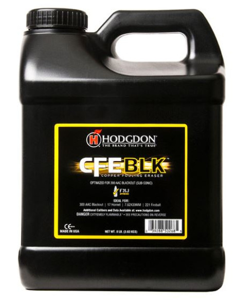 Hodgdon CFE BLK 8 lb Rifle BLACK8 8-039288502685