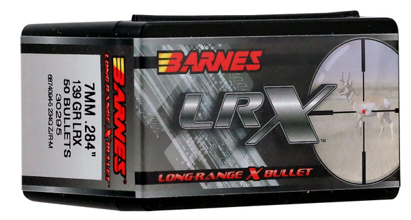 30295 LRX (LONG-RANGE X) LRX Boat Tail 7MM 139 gr-716876128419