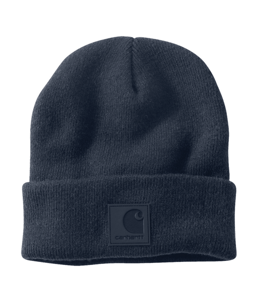 101070-NVY OS Navy Tonal Patch Beanie -26-197219188855