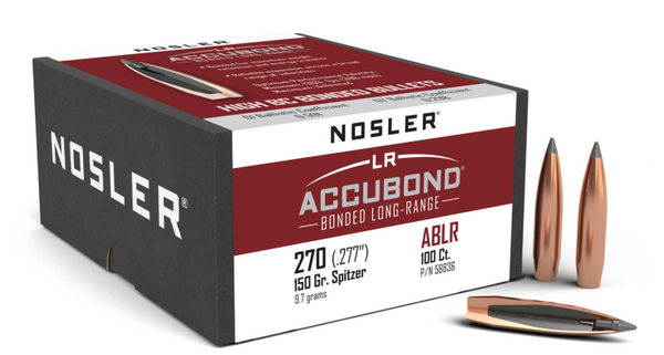Nosler ABLR-270 150g SP Bullet 58836-054041588362
