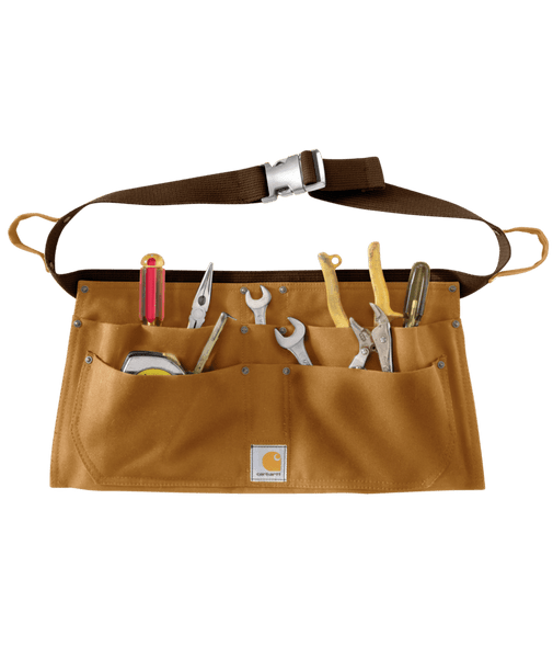106668-BRN2XL Firm Duck Waist Apron Carhartt Brown-197219214974