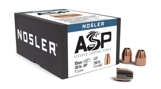 Nosler HG- ASP-10mm 150g JHP Bullet 44860-054041448604