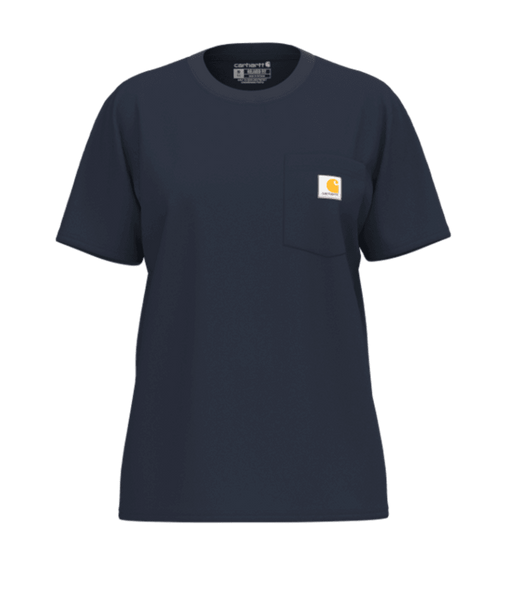 103067 M REG Navy Women's Loose Fit Heavyweight Sh-889192747302