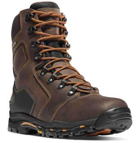 DANNER MENS 8.5D VICIOUS BROWN WORK BOOT 13866-098397873833