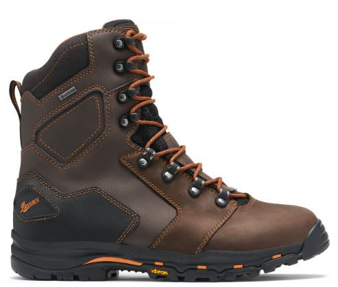DANNER MENS 11.5D VICIOUS BROWN WORK BOOT 13866-098397873895