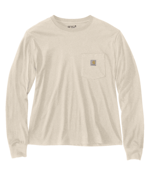 Women's TENCEL™ Fiber Series Loose Fit Long-Sleeve Crewneck Pocket T-Shirt