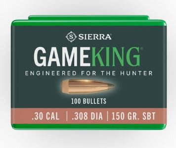 Sierra 30 CAL 150 GR SBT Bullets 2125-092763021255