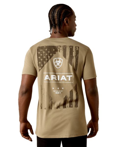 Ariat Wooden Diamond Flag V2 Buckle SMU Classic Fit T-Shirt