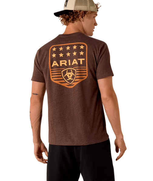Ariat Stripe Patriotic Badge T-Shirt