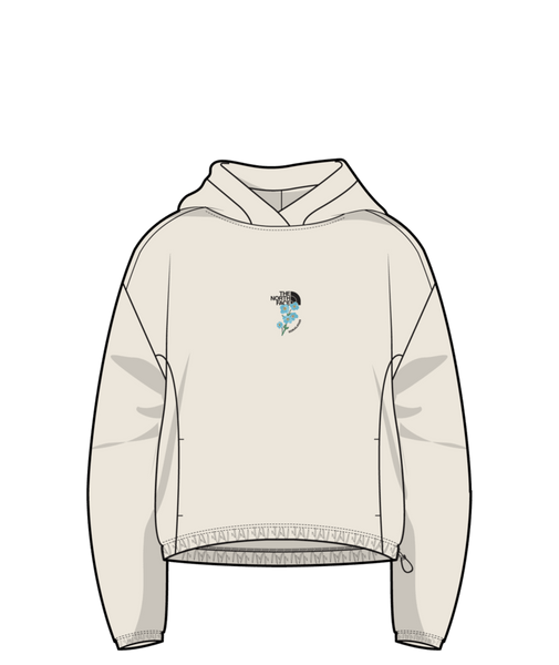 Women's Places We Love Hoodie—Himalayan Blue Poppy
