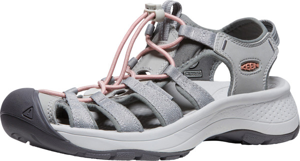 Astoria West Sandal Grey/Coral Womens