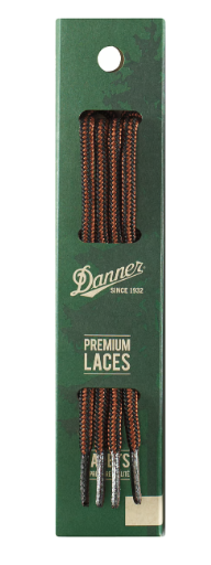 Unisex Laces 84" Black/Tan