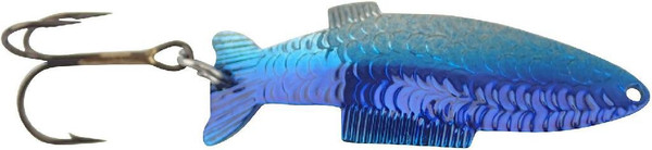 Thomas 1/4 Oz Fighting Fish, Nickel/Blue-2