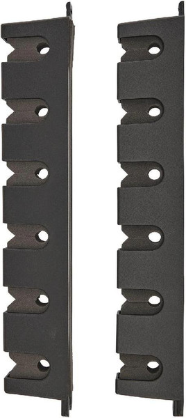BRMH6 Horizontal Rod Rack Black Horizontal