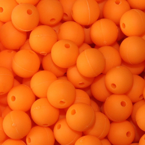 12Mm Troutbead Sun Orange