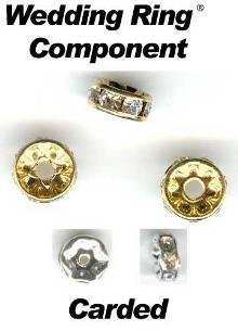 Wedding Ring Comp 8mm Gld