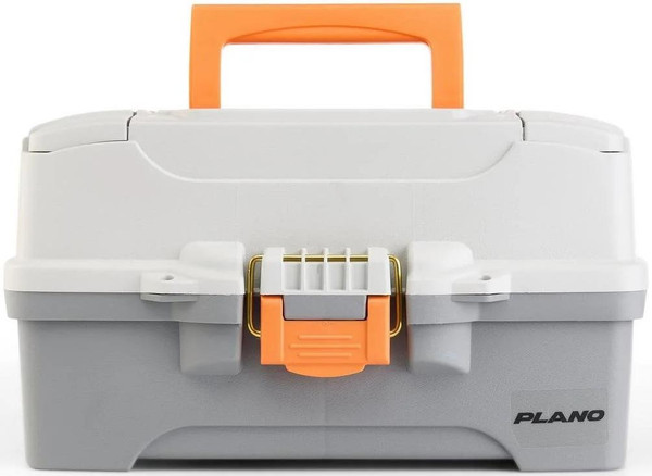 OB2TRAYTBGRAYGRAY Two-Tray Tackle Box Two