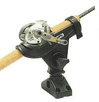 Baitcaster / Spinning Rod Holder, Black, w