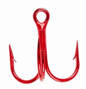 3X Treble Short Shank Round Bend -2