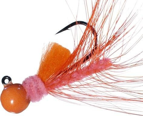 Aerojig Hackle 1/4OZ, Orange/Per