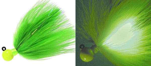 Aero Firefly 1/4 Marabou Jig,Cha