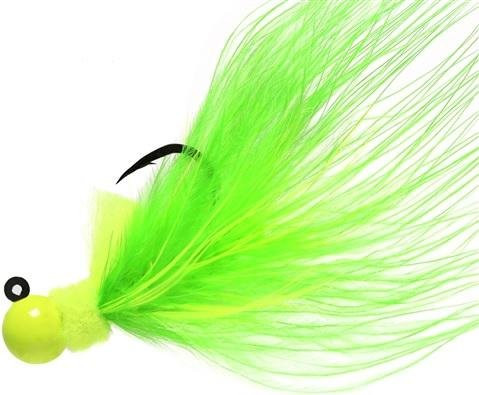 Aerojig Marabou 1/4OZ, Chart/Cha