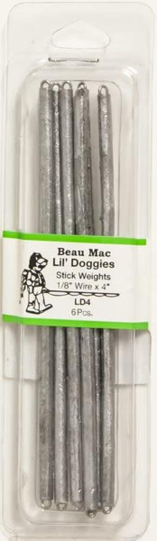 Stick Wgts Lil Doggies 1/16 X 4
