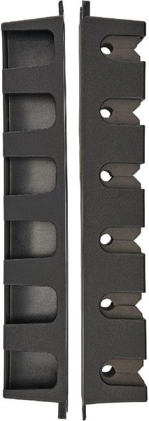 BRMV6 Vertical 6 Rod Rack Black Vertical 6