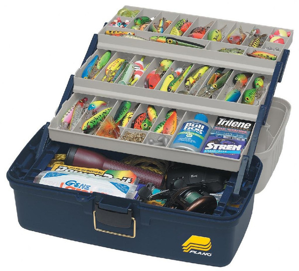 613306 Three-Tray Tackle Box XL Large Na