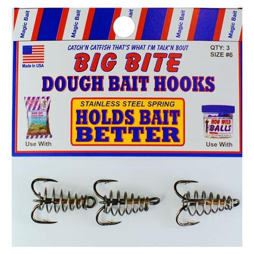 Magic Treble Spring Hooks (3), S