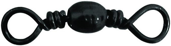 Eagle Claw Barrel Swivels - Black, 3, Standard