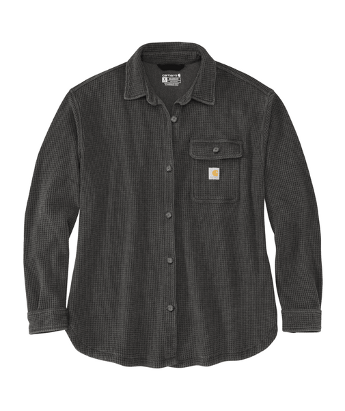 107134 2X REG Carbon Heather W OvrszdFit HW Wfl-Kn-197219833038