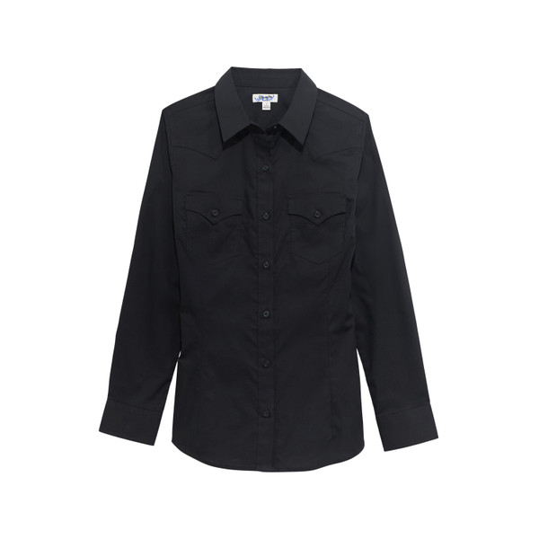Wrangler Retro® Long Sleeve Solid Shirt