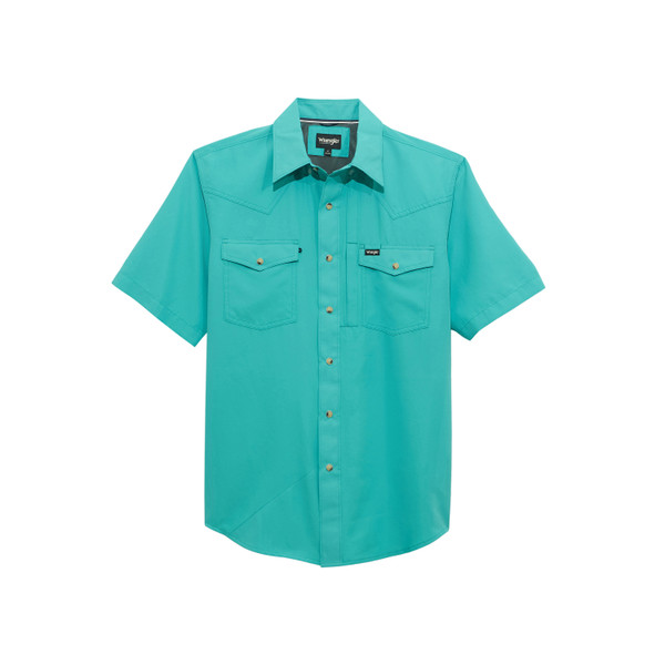 ATG -x- Wrangler® Short Sleeve Western Performance Shirt