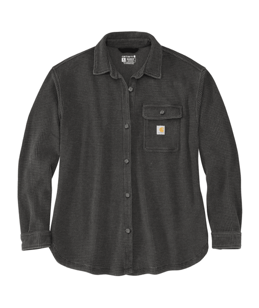 107134 L REG Carbon Heather W OvrszdFit HW Wfl-Knt-197219832970