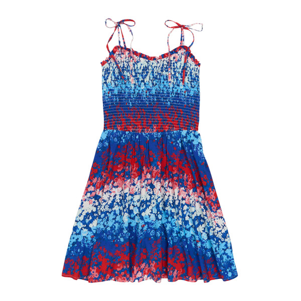 Wrangler Retro® Americana Tie Smocked Dress