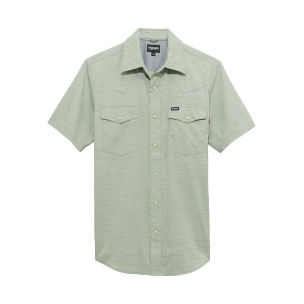 ATG -x- Wrangler® Short Sleeve Drover Utility Shirt