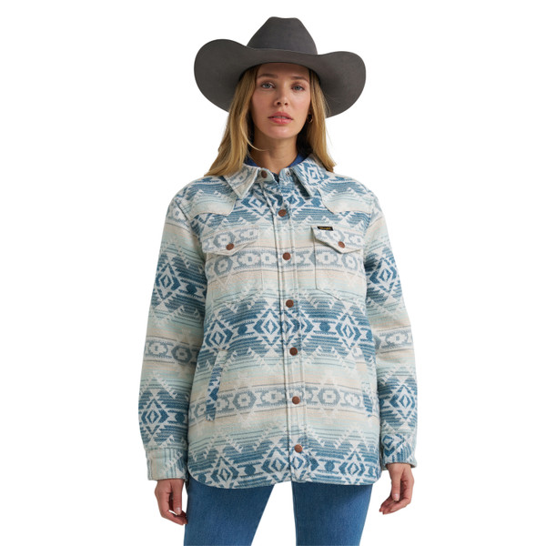 Wrangler Retro® Lined Jaquard Shacket