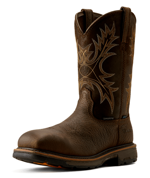 WorkHog Waterproof Wide Square Toe Composite Toe Work Boot