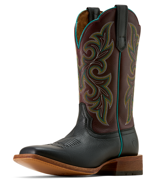 County Lane Wide Square Toe Western Boot