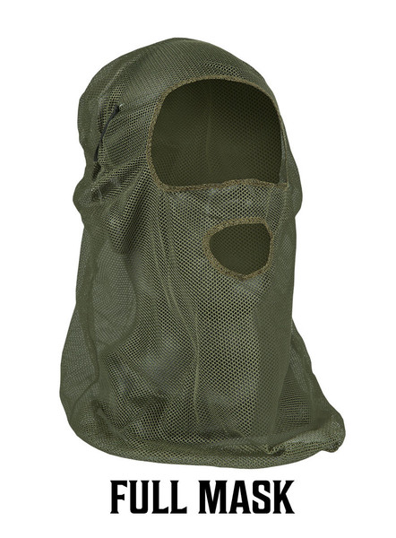 OD Green Mesh Face Masks (PS6663)