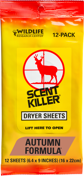 Scent Killer® Autumn Formula® Dryer Sheets